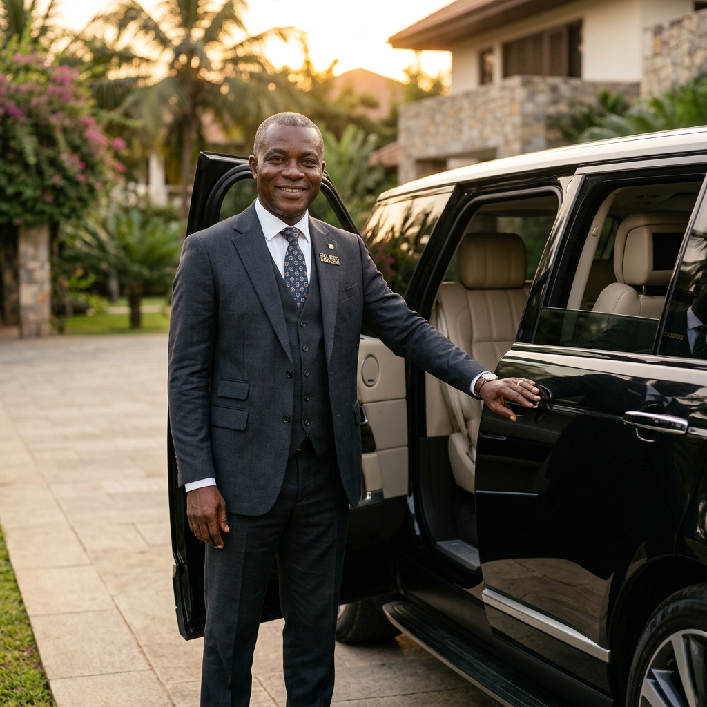 Professional African Chauffeur