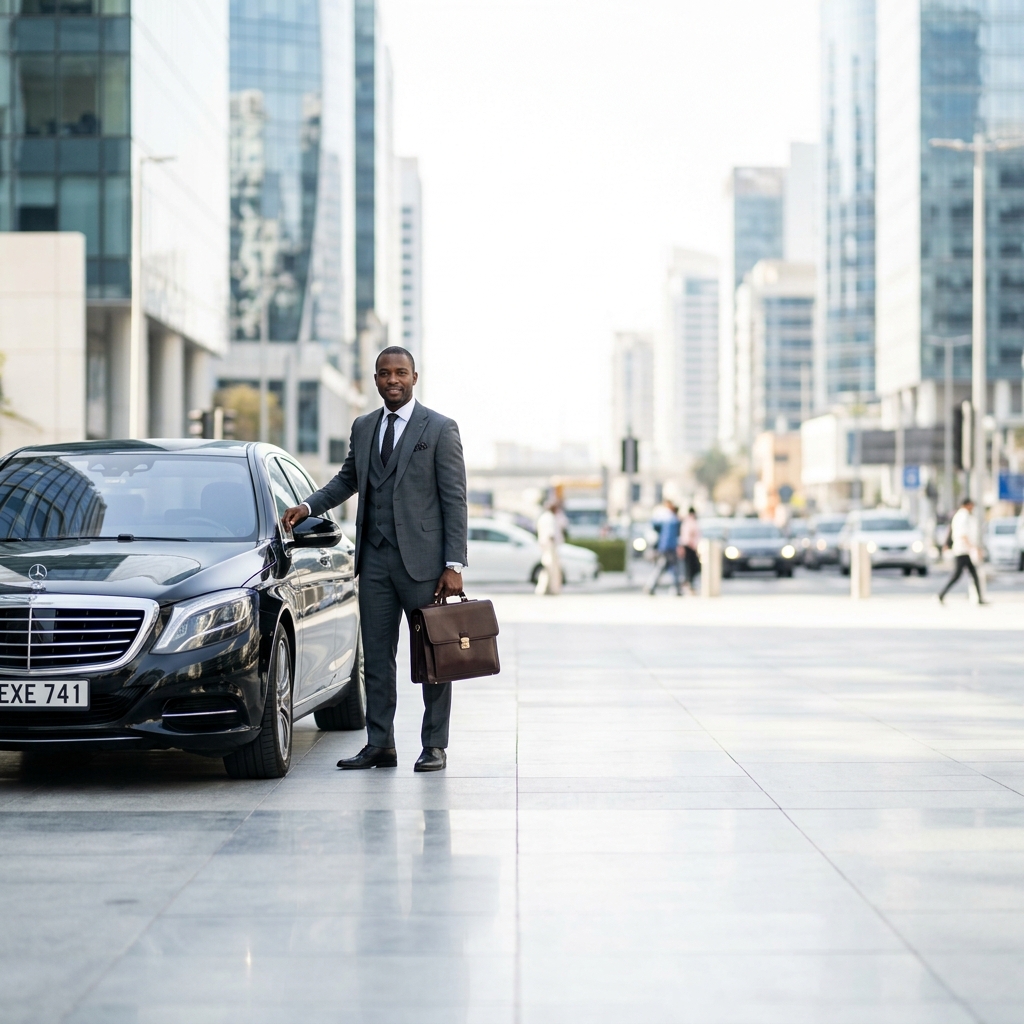 Business car rental service
